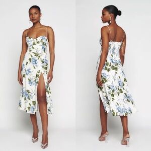 NWT! 💃🏻 Best-Dressed Wedding Guest: Reformation Juliette Dress in Riviera